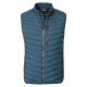 CASAMODA Herren Outdoor-Steppweste Stehkragen Zipper Blau
