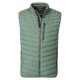 CASAMODA Herren Outdoor-Steppweste Stehkragen Zipper  Grün