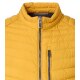 CASAMODA Herren Outdoor-Steppweste Stehkragen Zipper  Gelb