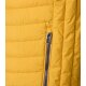 CASAMODA Herren Outdoor-Steppweste Stehkragen Zipper  Gelb