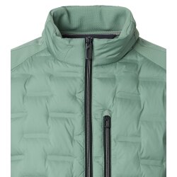 CASAMODA Outdoor-Hybridjacke Stehkragen Zipper Regular Grün
