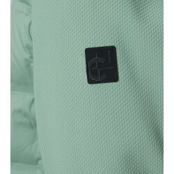 CASAMODA Outdoor-Hybridjacke Stehkragen Zipper Regular Grün