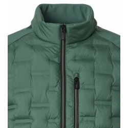 CASAMODA Outdoor-Hybridweste Stehkragen Zipper Regular Grün