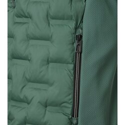 CASAMODA Outdoor-Hybridweste Stehkragen Zipper Regular Grün