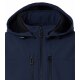 CASAMODA Outdoor-Softshelljacke Kapuze Zipper Regular Marine