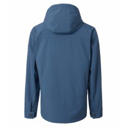 CASAMODA Outdoor-Softshelljacke Kapuze Zipper Regular Blau