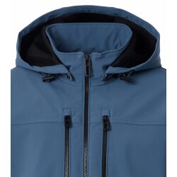 CASAMODA Outdoor-Softshelljacke Kapuze Zipper Regular Blau