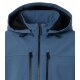 CASAMODA Outdoor-Softshelljacke Kapuze Zipper Regular Blau