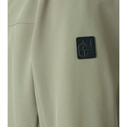 CASAMODA Outdoor-Softshelljacke Kapuze Zipper Regular Hellgrün