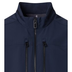CASAMODA Herren Outdoor-Softshell-Blouson Zipper Regular Marine