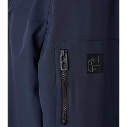CASAMODA Herren Outdoor-Softshell-Blouson Zipper Regular Marine