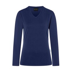KARLOWSKY Damen Shirt CASUAL-FLAIR V-Neck Modern Marine