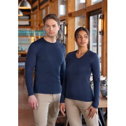 KARLOWSKY Damen Shirt CASUAL-FLAIR V-Neck Modern Marine