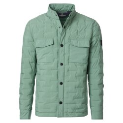 CASAMODA Herren Outdoor-Steppjacke Stehkragen Druckknopf...
