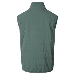 CASAMODA Herren Outdoor-Steppweste Stehkragen Zipper...