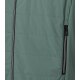 CASAMODA Herren Outdoor-Steppweste Stehkragen Zipper Grün