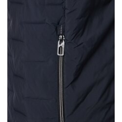 CASAMODA Herren Outdoor-Steppweste Collegekragen Zipper Marine