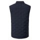 CASAMODA Herren Outdoor-Steppweste Collegekragen Zipper Marine