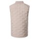 CASAMODA Herren Outdoor-Steppweste Collegekragen Zipper Beige