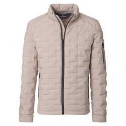 CASAMODA Herren Outdoor-Steppjacke Stehkragen Zipper Logo...