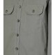 CASAMODA Hemdjacke Langarm Casual Baumwollmix Self-Shade Grün