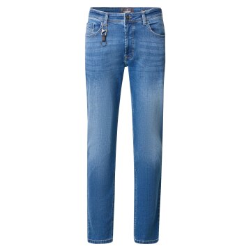 CASAMODA Herren Jeans STEVE High-Flex Cross Denim Regular Aqua