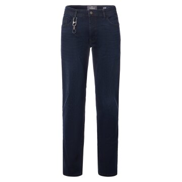 CASAMODA Herren Jeans STEVE High-Flex Cross Denim Regular Petrol