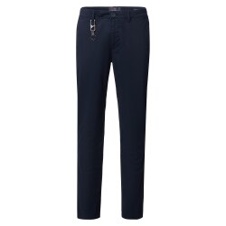 CASAMODA Herren Chinohose CHRIS Regular Stretch Marine