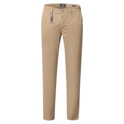 CASAMODA Herren Chinohose CHRIS Regular Stretch Sahara
