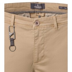 CASAMODA Herren Chinohose CHRIS Regular Stretch Sahara