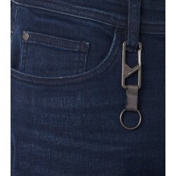 CASAMODA Herren Jeans-Shorts STEVE High-Flex Denim Petrol