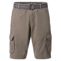 CASAMODA Herren Cargo-Bermuda BEN Gürtel Regular Khaki
