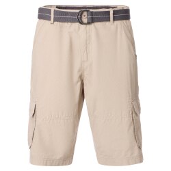 CASAMODA Herren Cargo-Bermuda BEN Gürtel Regular Beige