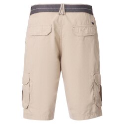 CASAMODA Herren Cargo-Bermuda BEN Gürtel Regular Beige