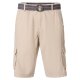 CASAMODA Herren Cargo-Bermuda BEN Gürtel Regular Beige