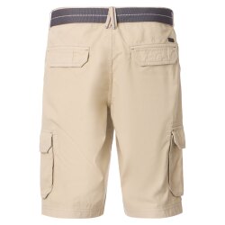 CASAMODA Herren Cargo-Bermuda BEN Gürtel Regular Beige