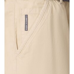 CASAMODA Herren Cargo-Bermuda BEN Gürtel Regular Beige