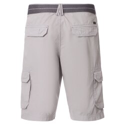 CASAMODA Herren Cargo-Bermuda BEN Gürtel Regular Silber