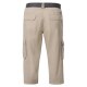CASAMODA Herren Cargo-3/4-Bermuda BEN Gürtel Regular Beige