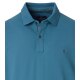 CASAMODA Herren Poloshirt Kurzarm Regular Stretch Piqué Aqua