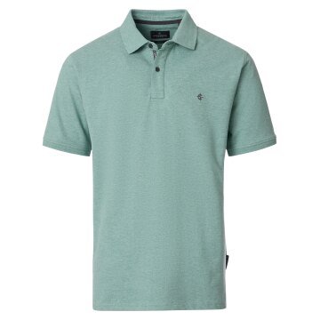 CASAMODA Herren Poloshirt Kurzarm Regular Stretch Piqué Hellgrün