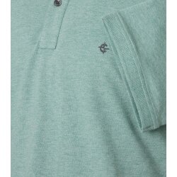 CASAMODA Herren Poloshirt Kurzarm Regular Stretch Piqué Hellgrün
