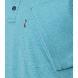 CASAMODA Herren Poloshirt Kurzarm Regular Piqué Türkis