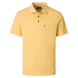 CASAMODA Herren Poloshirt Kurzarm Regular Piqué Gelb