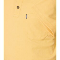 CASAMODA Herren Poloshirt Kurzarm Regular Piqué Gelb
