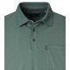 CASAMODA Herren Poloshirt Langarm Regular Piqué Grün