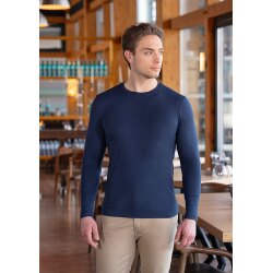 KARLOWSKY Herren Shirt CASUAL-FLAIR Rundhals Regular Marine