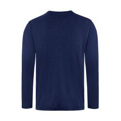 KARLOWSKY Herren Shirt CASUAL-FLAIR Rundhals Regular Marine
