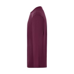 KARLOWSKY Herren Shirt CASUAL-FLAIR Rundhals Regular Aubergine