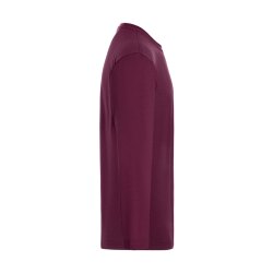 KARLOWSKY Herren Shirt CASUAL-FLAIR Rundhals Regular Aubergine